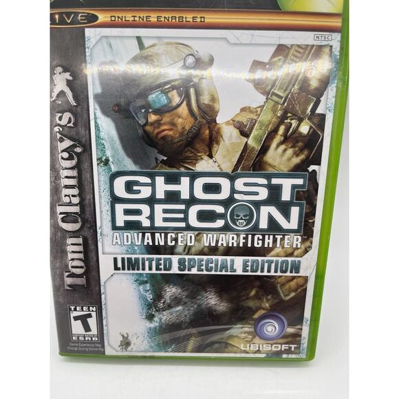 Tom Clancy's Ghost Recon Advanced Warfighter Xbox CIB 2-DISC LIMITED EDITION - Picture 6 of 8